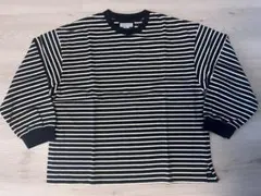 MAISON SPECIAL ボーダー長袖カットソー 02サイズ