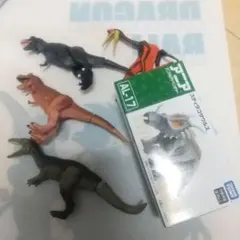 アニア ジュラシック ブラックティラノ レア 含む 恐竜 5点