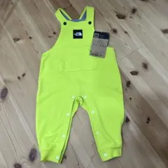 最終値下げ　新品タグ付ノースフェイス　スウェットロゴオーバーオール 80cm