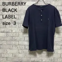 【BURBERRY BLACK LABEL】バーバリー Tシャツ size3