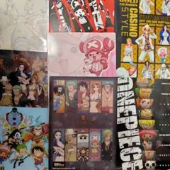 ワンピース　名場面原画アート　クリアファイルセット