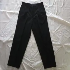 COMME CA DU MODE ツータック パンツ ブラック M 純毛100%のサムネイル
