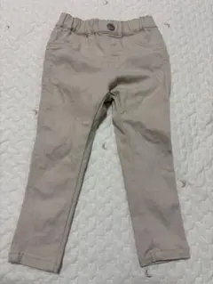 アプレレクール ストレッチパンツ 100サイズ ベージュ