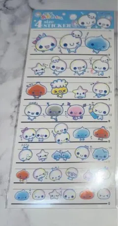 【新品】ぷくぷくあわわちゃん 4size STICKER シール ステッカー