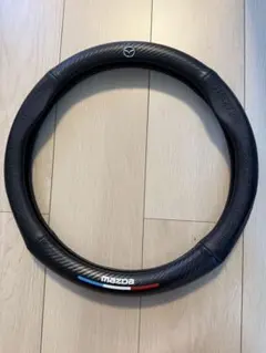 Mazda ハンドルカバー　スポーツステアリング カーボン調のサムネイル