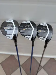 おまけ付　Callaway X HOT フェアウェイウッド 3本セットのサムネイル