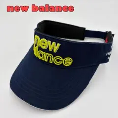 【ニューバランス】サンバイザー　ゴルフ　立体ロゴ　刺繍　newbalanceのサムネイル
