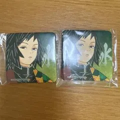 ジャンプショップ　鬼滅の刃　スクエア缶バッジコレクション　冨岡義勇