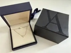 定価16万 ヴァンドーム青山 K18 ダイヤ クリスティーヌピアス 保証書