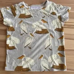 mini rodini ペリカン柄 Tシャツ 104-110のサムネイル