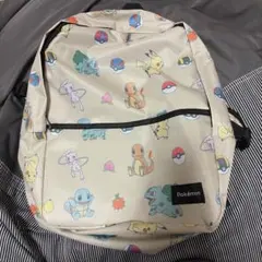 ポケモンリュック　ポケットモンスタープラチナムザッカリュック～カントー地方～
