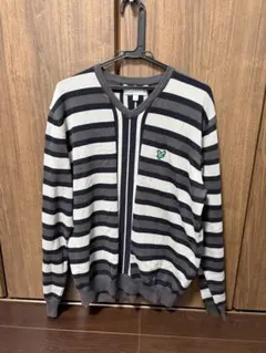 Lyle & Scott Vネックニット XL グレーのサムネイル