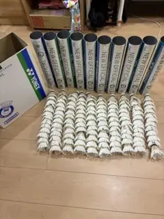 ヨネックス バドミントン中古シャトル 12球×10本セット