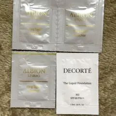 ♡アルビオン コスメデコルテ♡ ファンデーション サンプル セット