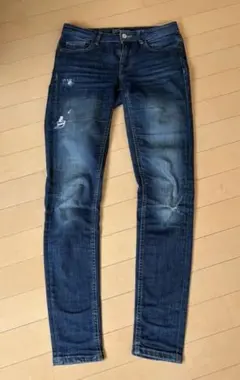 ZARA Z1975 DENIM スキニーデニムパンツ インディゴブルー