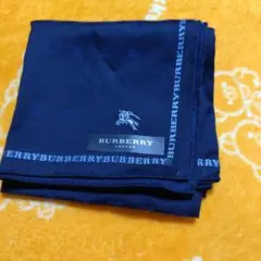 BURBERRY LONDON ハンカチ ネイビーのサムネイル