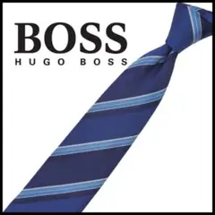 976 中古 HUGO BOSS ネクタイ◼ヒューゴボス