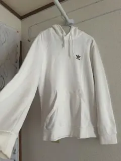 adidas Originals トレフォイル パーカー ホワイトのサムネイル