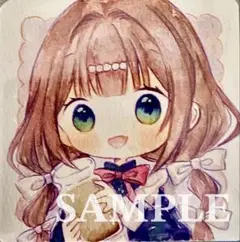 ゆ*や様 手描きイラスト アナログ オリジナル ジト目 - メルカリ
