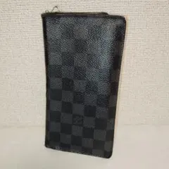 【ジャンク品】LOUIS VUITTON ダミエ グラフィット 長財布