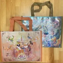 ディズニー　ショッパー　バッグ　チョコクランチ