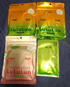 LuLuLun シートマスク メロン もも シャインマスカット