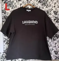 LAUGHEND ラフェンド　ロゴTシャツ　サイズL