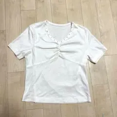 お値下げ　Chalet Blanc トップス　tシャツ　白