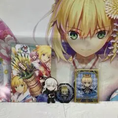 Fate／FGO／セイバー／アルトリア・ペンドラゴン グッズ5点セット