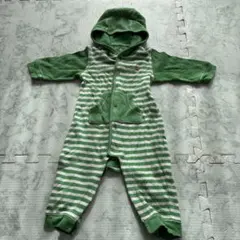 babyGap フード付きロンパース 0-3ヶ月 緑