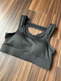 SPOUT スポーツブラ トレーニングウェア ブラック Mサイズ