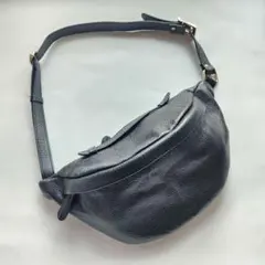 希少□KETO ケト ウエストバック ボディバック レザー ブラック 廃盤品