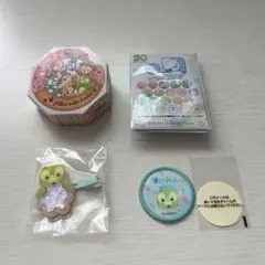 オルメル ディズニー ヘアクリップ、ワッペン セット