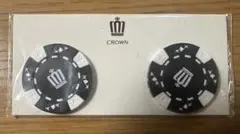 CROWN ゴルフマーカー 2個セット