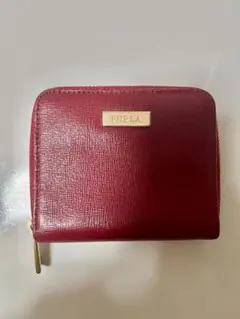 【未使用】FURLA フルラ　バーガンディ 二つ折り財布