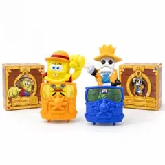 【海外限定】マクドナルド公式 ワンピース スポンジボブ ハッピーセット ２個