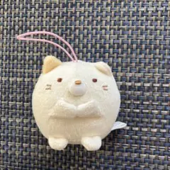 すみっコぐらし ねこ ぬいぐるみ ストラップ キーホルダー すみっこ