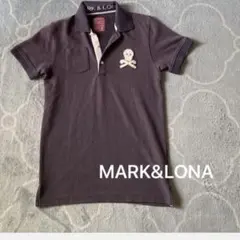 マークアンドロナ スカル　刺繍 半袖未使用　MARK&LONA 男性S女性Ｍ