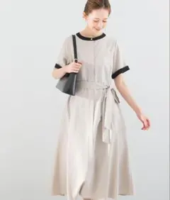 ロッソ　Aラインショートスリーブワンピース