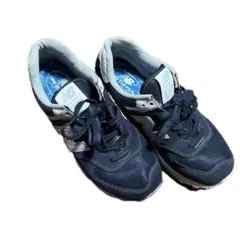 New Balance 574 スニーカー ネイビー 24.5cm