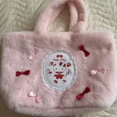 キティちゃんハンドバッグ　手提げ袋