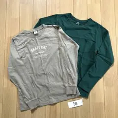 dev!rock 長袖カットソー ロンT Tシャツ 2枚セット 150