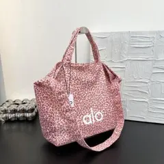 alo レオパード柄 トートバッグ