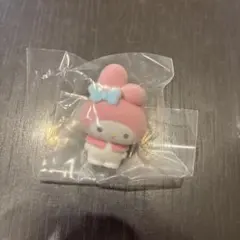 サンリオ　ふわふわ フロッキードール ガチャ マイメロディー