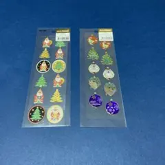 G.C.PRESS クリスマスデザインシール2シート