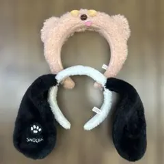 ★ユニバ★スヌーピー 犬耳 猫耳 カチューシャ