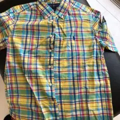 美品　　ラルフローレン　　150㎝　チェックシャツ