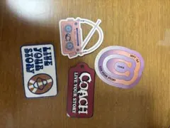 COACH 2026 日本限定 非売品 ステッカー 4枚セット