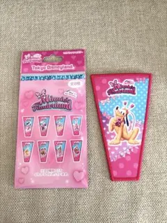 新品未使用　ミニーのファンダーランド　ワッペンアクセサリー　プルート