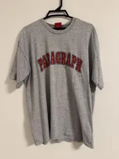 良品‼️ Paragraph パラグラフ Tシャツ グレー 刺繍ロゴのサムネイル